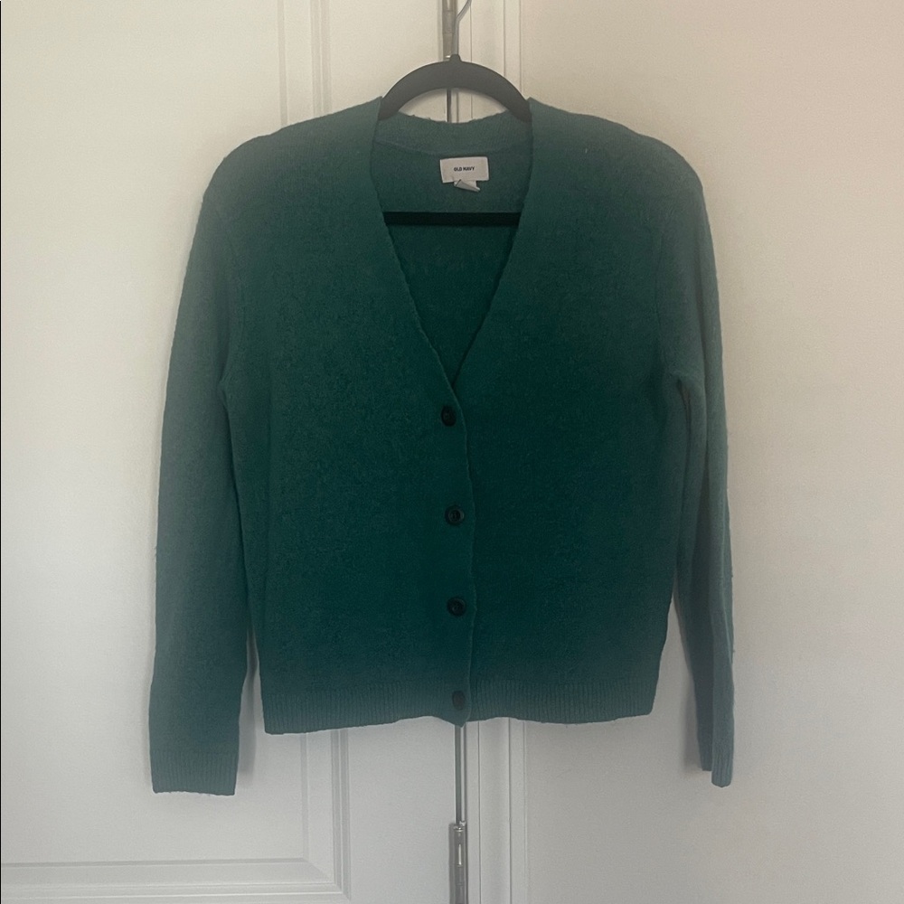 Old Navy Green Cardigan